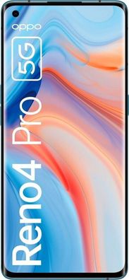 OPPO Reno 4 Pro 5G 256GB Dual Sim Galactic Blue Neuware ohne Vertrag DE Händler