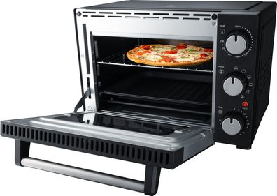 Steba Backofen KB M19 - 19 l - Ober- und Unterhitze - 90 Min. Timer - Doppel-Glastür