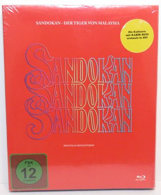 Sandokan - Der Tiger von Malaysia - Blu-ray - OVP