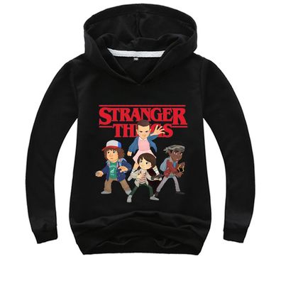 Jungen Stranger Things Kapuzenpullover Eleven Kinder Hoodie Sweatshirts Geschenk
