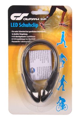 LED Schuh-Clip Schuhlicht Blinklicht Fahrradlicht Nachtlicht Sport Sicherheit