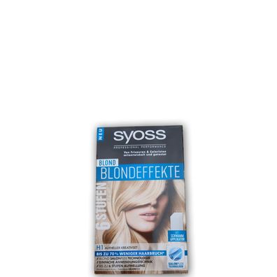 Syoss/ Blond H1 Blondeffekte"Aufheller"/ Coloration/ Haarstyling