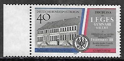 Berlin postfrisch Michel-Nummer 856 linkes Seitenrandstück