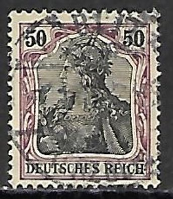 Deutsches Reich gestempelt Michel-Nummer 91