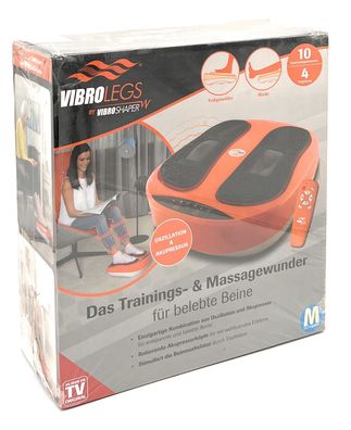 Mediashop VibroLegs Massage Gerät mit Vibration Fußmassage Vibrationsplatte NEU