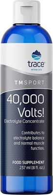 Trace Minerals Research, 40,000 Volts!, Elektrolyte-Konzentrat, 237 ml