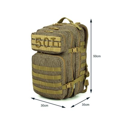 Blitzer Militär Rucksack mit 30L oder 50L Fassungsvolumen - Wasserfester Rucksack