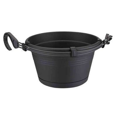 Green Basic Hängeampel lebhaft schwarz, Ø 28 cm