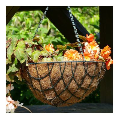 Pflanzeinlage für Pflanzkörbe und Blumenampeln 50cm Kokos-Einleger Kokosfaser