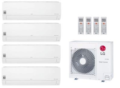Multi Split Klimaanlage LG 4x Standard 2 S12ET 3,5 kW + Außengerät MU5R30 8,8 kW