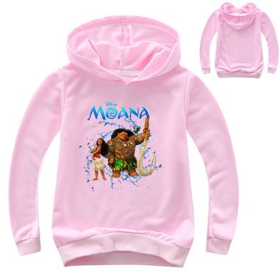 Mädchen Moana Kapuzenpullover Disney Princess Kinder Hoodie Sweatshirts Geschenk