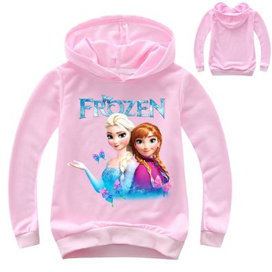 Mädchen Elsa Frozen Kapuzenpullover Cartoon Kinder Hoodie Sweatshirts Geschenk