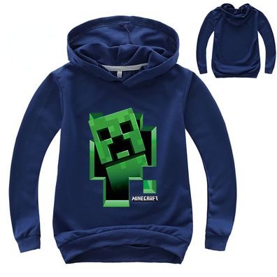 Junge Minecraft Kapuzenpullover Creeper Kinder Hoodie Sweatshirts Geschenk