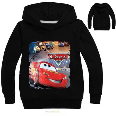 Junge Mädchen Cars Kapuzenpullover McQueen Kinder Hoodie Sweatshirts Geschenk