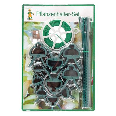 Grüner Jan Pflanzenhalter Set-61-teilig Pflanzenclips