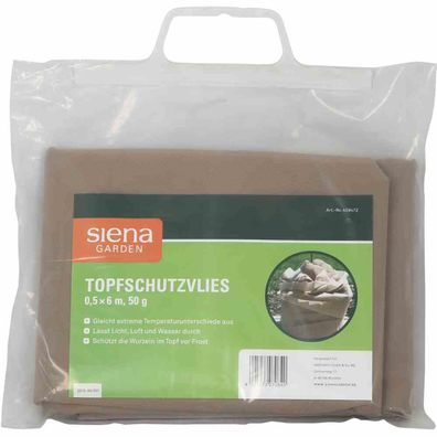 Topfschutzvlies 50 g, Farbe: beige Maße: 0,5x6m