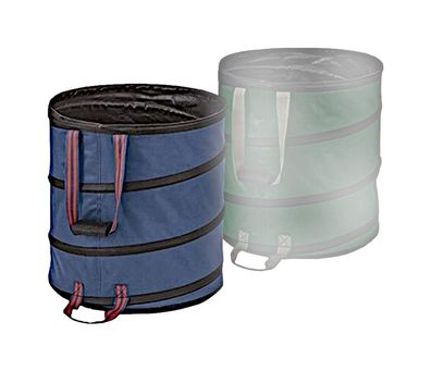 Pop-Up Garten-Abfallbehälter 85 Liter Laubsammler Gartenbehälter Abfallbehälter