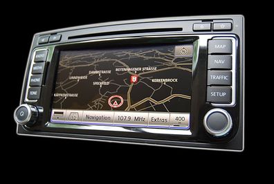VW RNS510 MFD3 Navigation Navi RNS 510 kompatibel für T5 Touareg 7E0035680 B