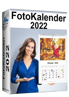 FotoKalender 2022 - 3.000 Kalender Layouts - Wandkalender - PC Download Version