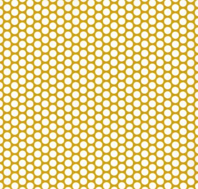 Interlock-Jersey Kopenhagen gelb weiße Punkte Westfalenstoffe Öko Tex Jersey