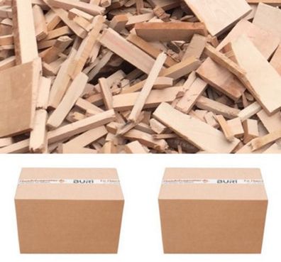 Brennholz 60 KG Buche im Karton trocken Kaminholz Ofenholz Kaminofen Holz Heizen
