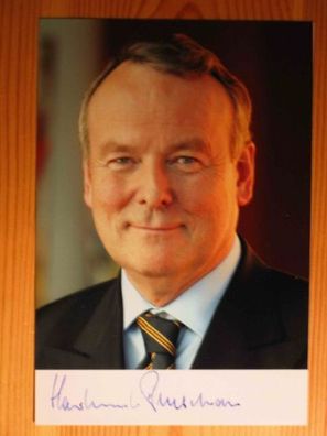 Bürgermeister Bremen Hartmut Perschau - handsigniertes Autogramm!!!