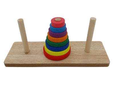 Stapelspiel Holzspielzeug Stapel & Sortieren Brett Kleinkind Lernspielzeug