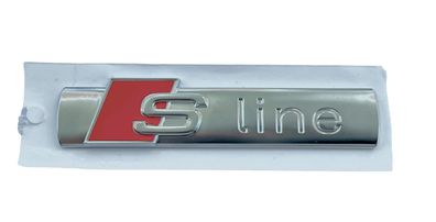 Neu OE Emblemn Schriftzug S-LINE AUDI A1 A3 A4 B6 B7 A6 A7 Q2 Q3 Q5 Q7 Q8 TT E-Tron