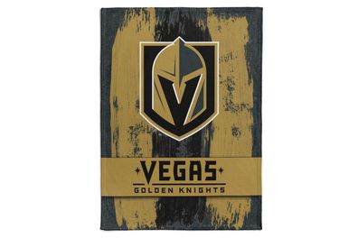 NHL Kuscheldecke Vegas Golden Knights Decke Fleece Throw Brush Blanket 150x200cm