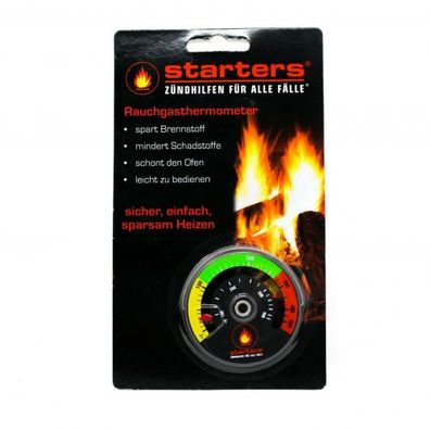 starters® Rauchgasthermometer 500 °C magnetisch Ø 60mm