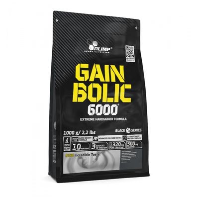 Olimp Gain Bolic 6000 | 1kg | Banane | Mass Gainer | Sportnahrung Kohlenhydrate ...