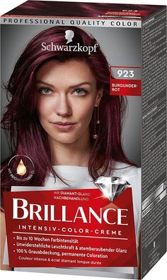 Brillance Intensiv-Color-Creme 923 Burgunder-Rot 1 Stk (1x160ml)