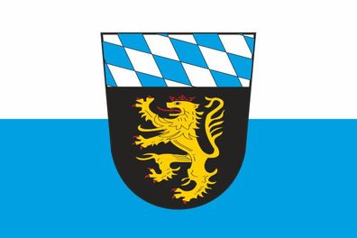 Aufkleber Fahne Flagge Oberbayern in verschiedene Größen