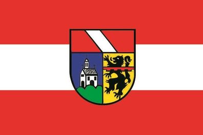 Aufkleber Fahne Flagge Oberkirch (Baden) in verschiedene Größen