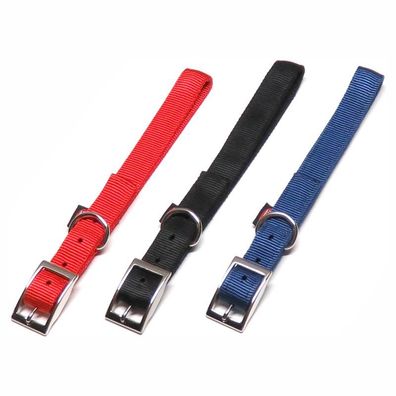 Nobby Halsband Classic SOFT - S/ M/ L/ XL/ XXL - 3 Farben - Nylon Hundehalsband