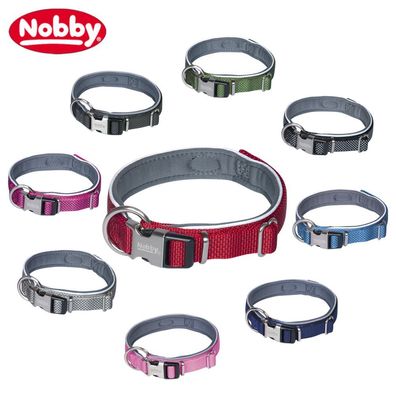 Nobby Halsband Classic PRENO ROYAL - XS/ XS-S/ S-M/ M-L/ L-XL - Nylon Hundehalsband