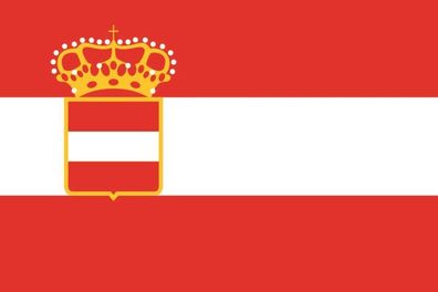 Aufkleber Fahne Flagge Österreich-Ungarn Marine in verschiedene Größen