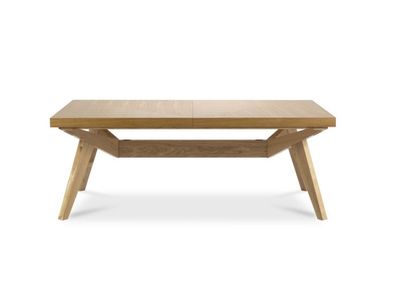 Tisch Esstisch T48 Eiche massiv Holztisch Ausziehbar