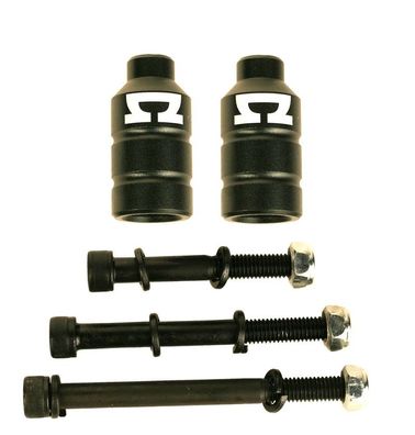 AOscooter Double Peg Kit incl. 3 bolts black