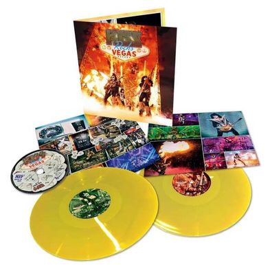 Kiss: Rocks Vegas 2014 (180g) (Limited Edition) (Yellow Vinyl) - Eagle - (Vinyl ...