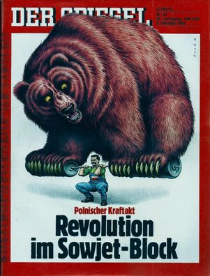 Der Spiegel Nr. 41 / 1981 Polnischer Kraftakt - Revolution im Sowjet-Block