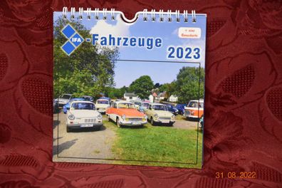 Kalender 2023, Fotokalender, Wandkalender IFA Fahrzeuge Postkartenkalender