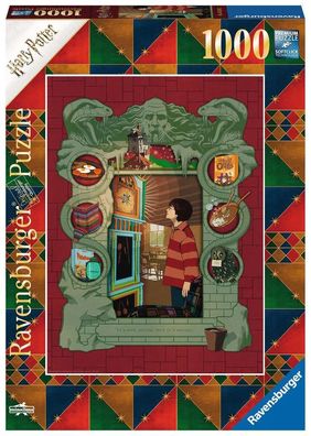 Puzzle Harry Potter bei der Weasley Familie Ravensburger 165162 1000 Teile