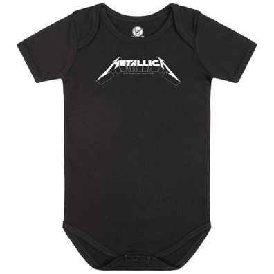 Metallica (Logo)-Baby Body 100% Bio Baumwolle Organic 100% offizielles Merch