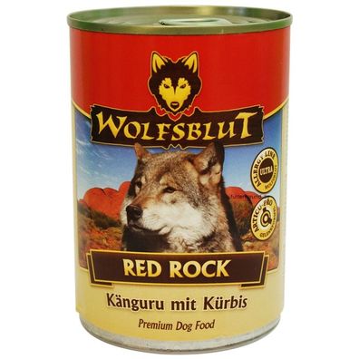 Wolfsblut ¦ Red Rock - 12 x 395 g ¦ nasses Hundefutter in Dosen