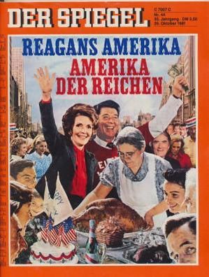 Der Spiegel Nr. 44 / 1981 Reagens Amerika - Amerika der Reichen