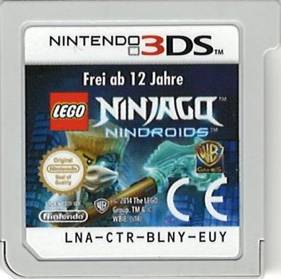 Lego Ninjago Nindroids WB Games Nintendo 3DS 2DS