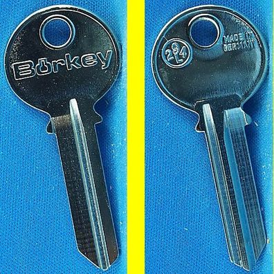 Schlüsselrohling Börkey 294 L für verschiedene Geo, Lockwood