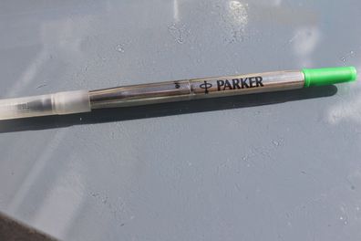 Tintenroller Ersatzmine, Parker, Rollerball Refill, green, Mittel; 0,8 mm