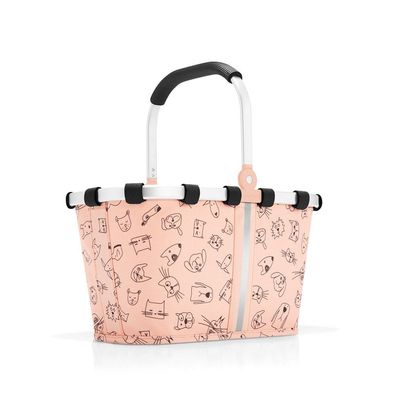 reisenthel carrybag XS kids IA, cats and dogs rose, Unisex